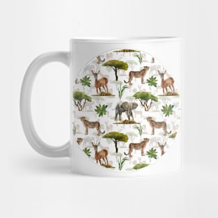 Animals of Africa Mug